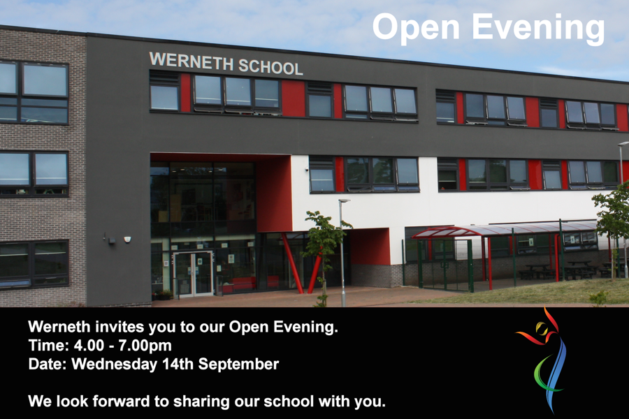 Image of Open Evening Wednesday 14th September 4-7pm